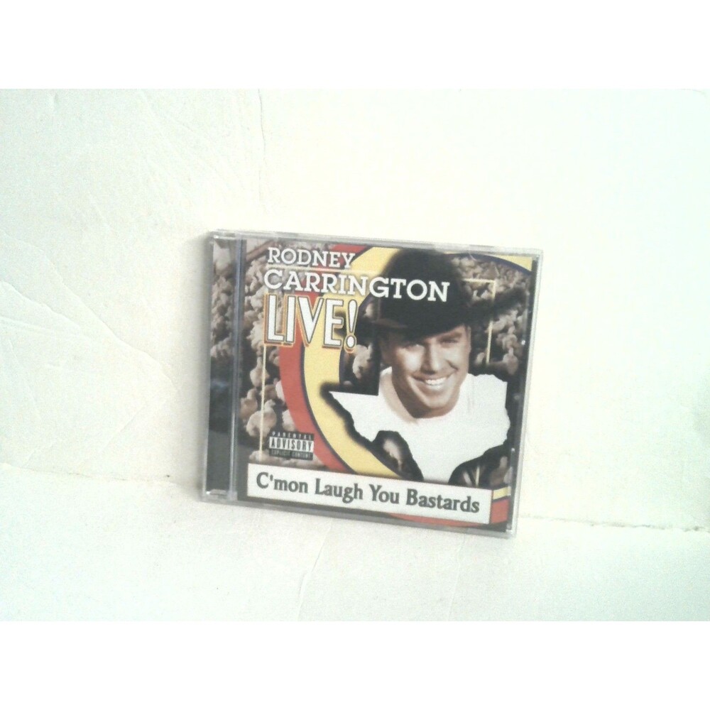 Rodney Carrington Live! C'mon Laugh You Bastards CD 1999 Platinum Entertainment